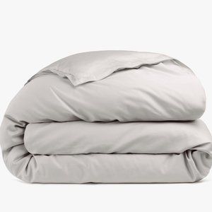 Parachute Full/Queen Sateen Duvet Cover in Grey